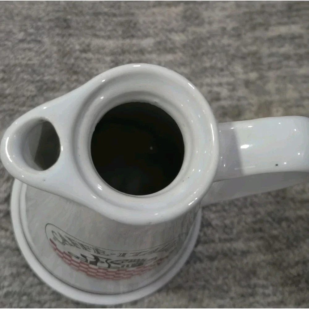 Vintage Himark Caffe' Italia Oil Pourer/Drizzler Ceramic‎ Base Domed cap